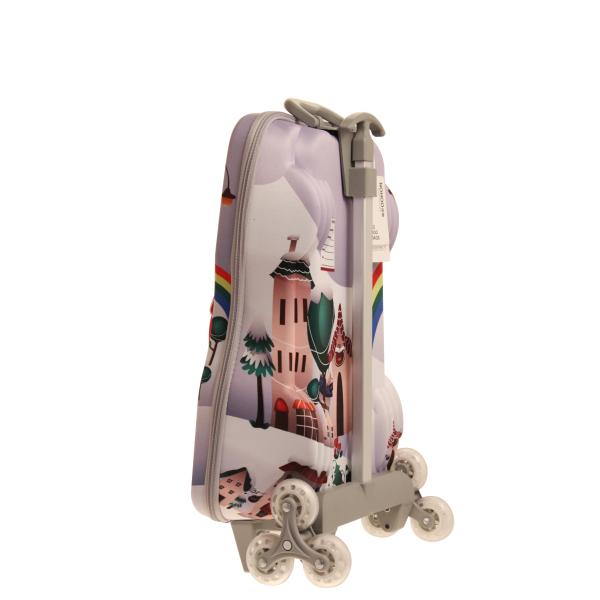 Buy Eco Freindly Kids Hard Shell Luggage Wheeled Book Bag Dustproof at wholesale prices