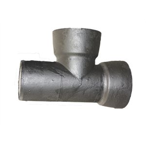 China AWWAC110153 Ductile Iron Fittings Socket Spigot Tee With Socket Branch on sale