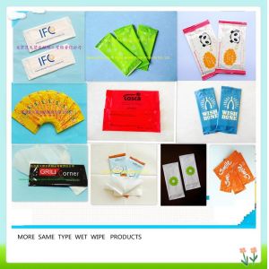 China factory customized single packed wet wipes