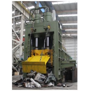 330KW Scrap Metal Shearing Machine 12500KN Hydraulic Steel Shearing Machine