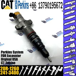 GAMEN Brand New Diesel Fuel Injector 241-3400 20R-1260 For Caterpillar Engine C7