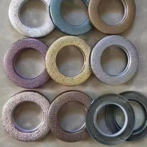 China Curtain accessory Manufacture Plastic Rod Curtain Eyelets