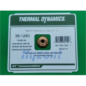 Quality XT301 plasma cutter 36-1280 Shield Gas Thermal Dynamics Parts for sale