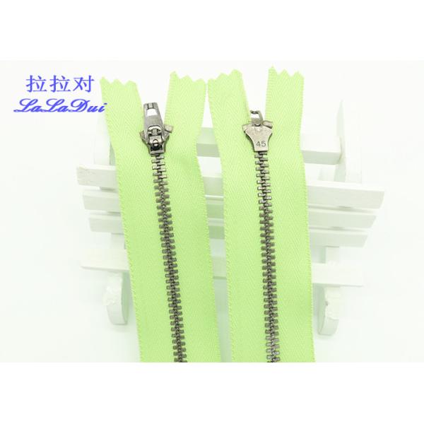 Dress / Child Wear / Suits / Jeans Metal Zipper Semi - Auto Lock Slider Antique Brass Teeth