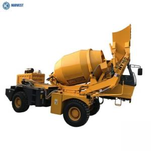 Quality 60kW 5.5ton Harvest HY160 Small 1.6m3 Self Loading Cement Mixer for sale