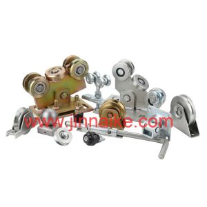 Quality Silver Zinc Plated Gate Stoppers With Black Rubber for sale