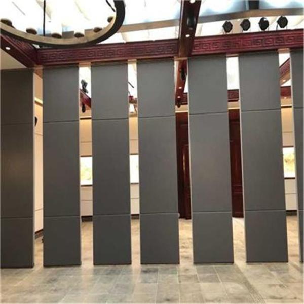 Movable Wall Track Soundproof Office Sliding Acoustic Partition Wall System For Conference Hall