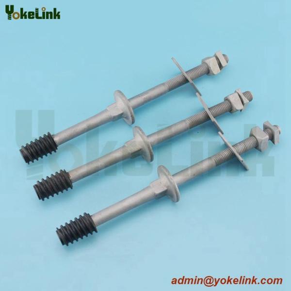 Buy high low voltage forged steel pin for ANSI  55-3 Porcelain Insulators at wholesale prices