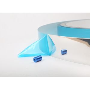 Machine Making Aluminum Sign Trim Cap 1mm Gold Mirror With Hole 5.3 Inch