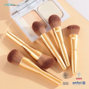 Large Coverage Powder Foundation Brushes Synthetic Mineral Buffing Liquid