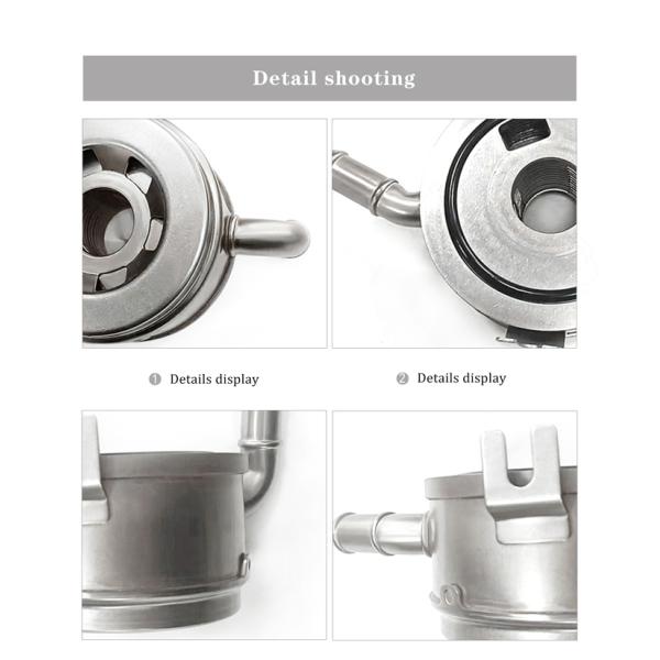 Oil Cooler Assy For Toyota Land Cruiser UZJ200 URJ202 VDJ200 2007-2012 15710-50090 124100-8421