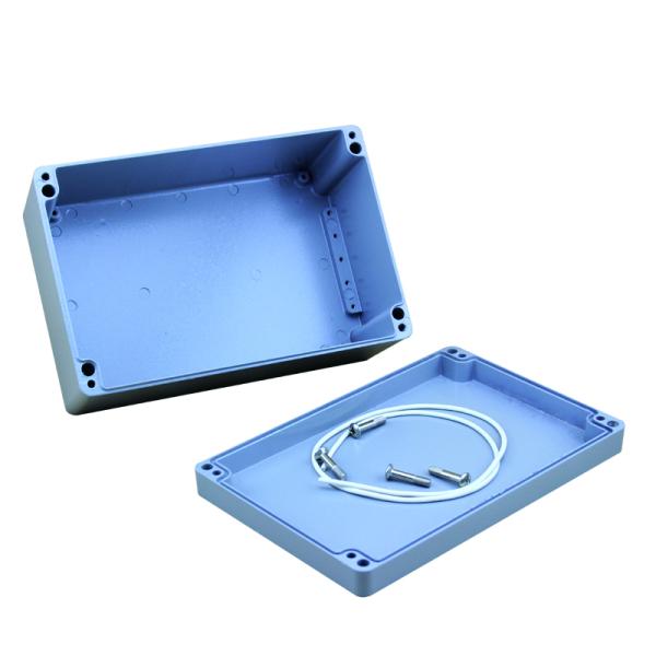 Safety Watertight Aluminum Junction Box Logo Printing With Metal Screw