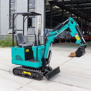 Kubota Engine Mini Digging Machine Small Wheeled Excavator