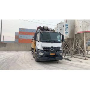Mercedes Benz Chassis Concrete Pump Truck For Sale 62m Schwing High Quality Pump