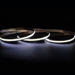 COB LED Strip, 528 LEDs, 12V/24V, Warm White 6500K, Flexible