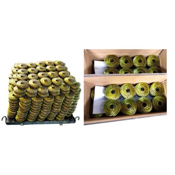 50mm X 2.5mm Coil Nails Smooth Shank Q235 Welded