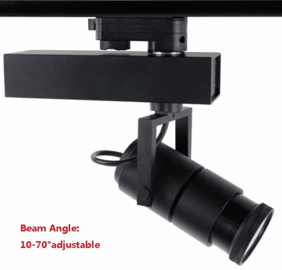 Buy cree COB 30W  track lamp 10 degree to 70 degree euro standard warm white cool light at wholesale prices