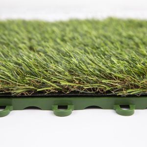 Puzzle artificial grass Suspension artificial grass tile Turf