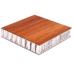 Custom Size Aluminum Honeycomb Composite Panels With Artificial Woonden Colors