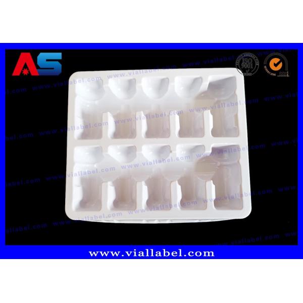 Buy Pharmacy White 60C PVC Blister Tray Of 10 2ml Vials pharmacy blister packaging at wholesale prices