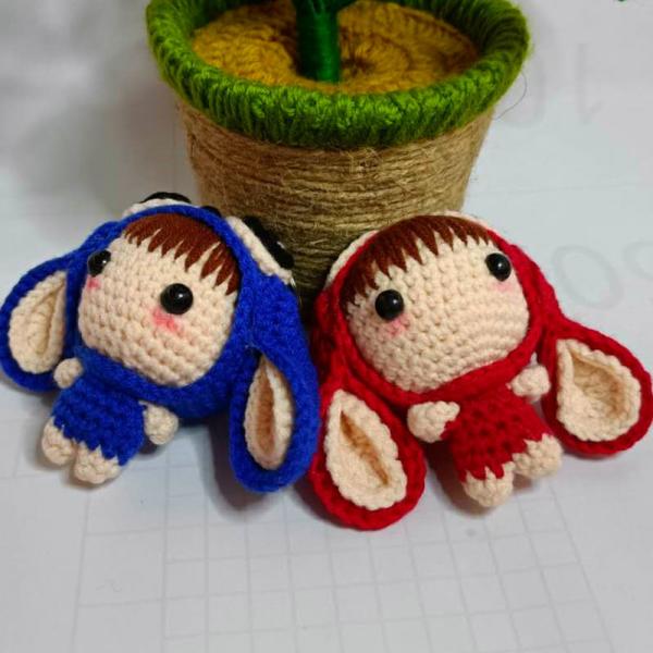 Hand Knitted Woolen Dolls