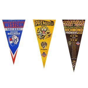 Quality Single Double Sided Polyester Felt Pennant Flag CMYK Print for sale