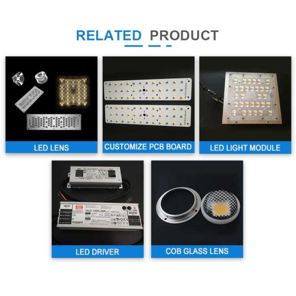 60W-150W 5050 SMD LED Street Light Module Lens TYPE2 LENS 60 Points