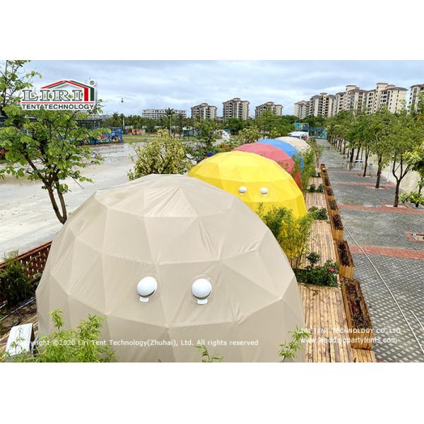 Resort Hotel 7x4.8m Geodesic Ellipsoid Glamping Tent