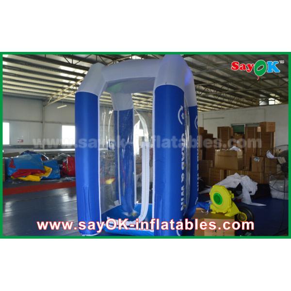 LED light Money Graber Machine For Promotion / Advertising / Amusement