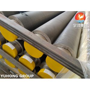 China ASTM A376 TP347H HFW Solid Fin Tube For Heat Exchangers on sale