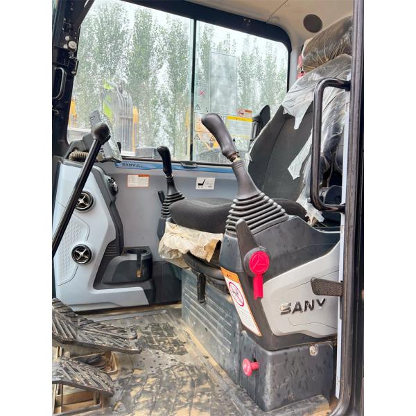 SANY SY55C 5 ton Mini Excavator Used in Shanghai with ISUZU Engine and Good Condition