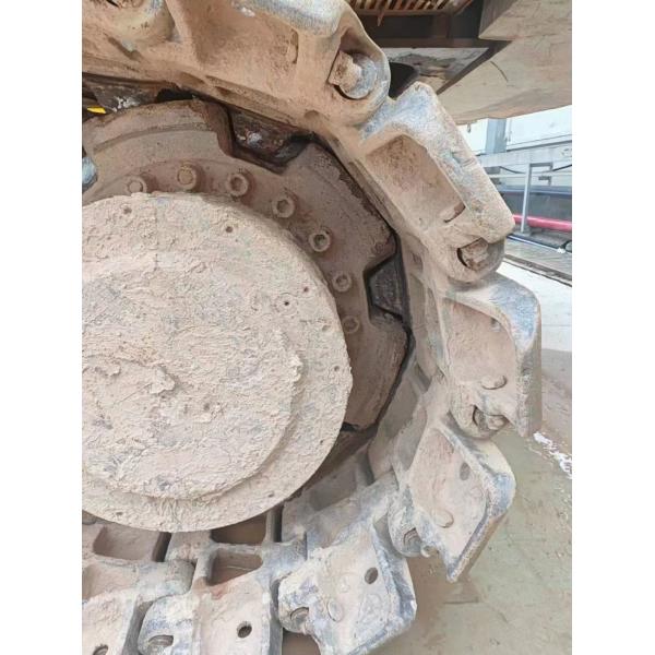 55 Ton Used Large Crawler Crane Yellow Reliable Operation For All Pavement