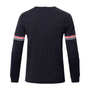 Printed Viscose Long Sleeve Warm Sweater for Men