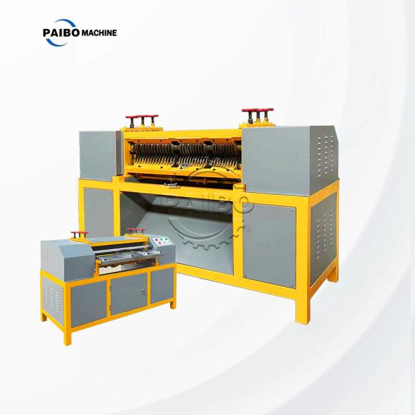 Buy Pressing And Cutting Radiator Recycling Machine Easy To Operate Suitable for Copper Aluminum Radiator Separator at wholesale prices