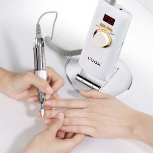 L'UGX 30000 rpm portable cordless crazy electric nail drill