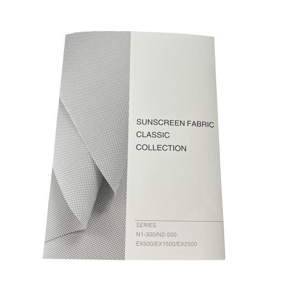 Polyester PVC Roll Up Window Shades Fabric For Roller Blinds Fabric
