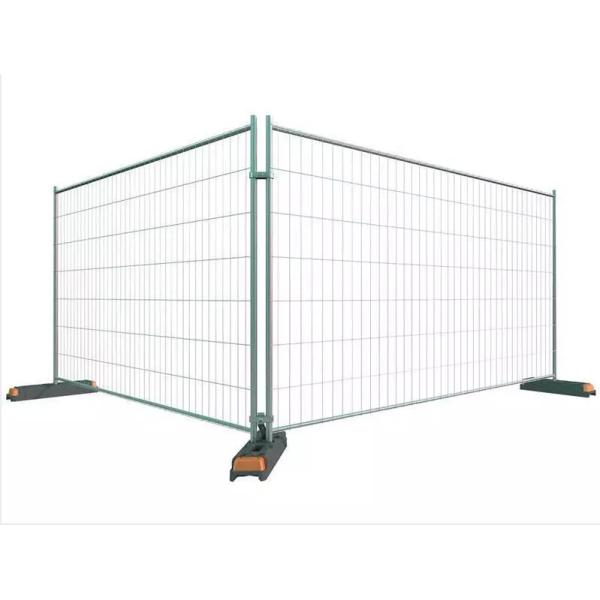 Flexible Construction Fence Panels , Galvanized Security Fencing With ISO 9001