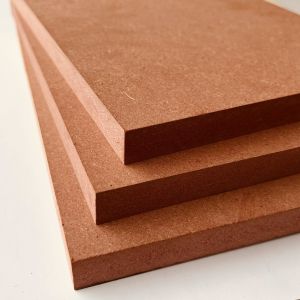 Nontoxic Durable MDF Veneer Panels , Moistureproof MDF Fiber Board