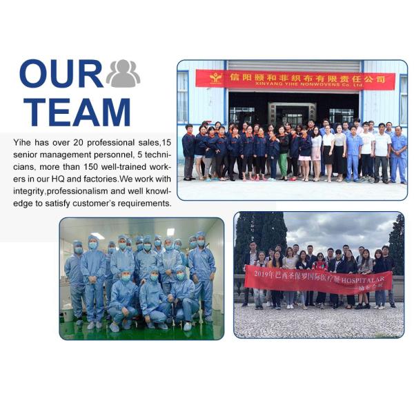 SMS SMMS SSMMS Non-woven Fabric Disposable Surgical Gown Sleeve knitt Cuff