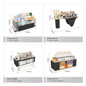 Multifunctional Promotion Cabinet Skincare Display Rack for Retail Display