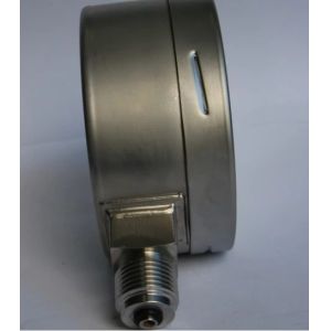 0-200 Psi Liquid Filled Pressure Gauge 1/8 Npt Oil Filled Manometer Unpolished