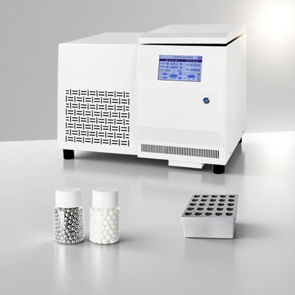 Essential high-throughput tissue homogenizer for laboratory use, capable of