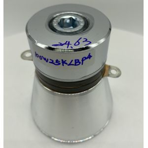 China 100w Piezo 25 Khz Ultrasonic Transducer For Cleaning on sale