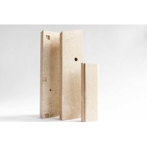 Fireplace Vermiculite Ceramic Fire Board , Stove High Temperature Insulation