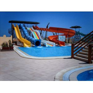 Water Park Aqua Play Professional Aquatic Fiberglass Slide