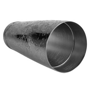 Food Grade Test Certified Stainless Steel Boston Shaker With Etching Design For