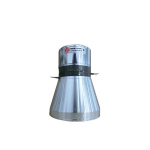 Quality Industrial Cleaning Piezoelectric Ultrasonic Transducer 25K / 45K Double Frequency for sale