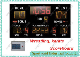 Wrestling / Karate Led Scoreboards, Multisport Scoreboard for basketball,Netball