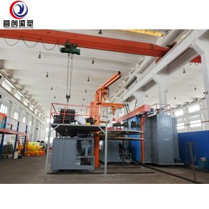 80mm Screw Multi Arm Polycarbonate  Water Tank Making Machine