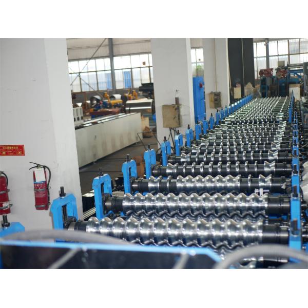 High Performance High Speed Corrugated Panel Roll Forming Machine 70m/min PLC Control